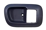 PT Auto Warehouse TO-2530G-2FR - Inside Interior Inner Door Handle Trim/Bezel, Gray - Passenger Side Front
