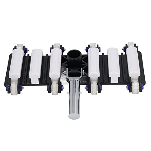 Lybunair Handheld Swimming Pool Vacuum Brush Head, Plastic Pool Cleaning Suction Head for Swimming Pool Water Park, 14 Inch