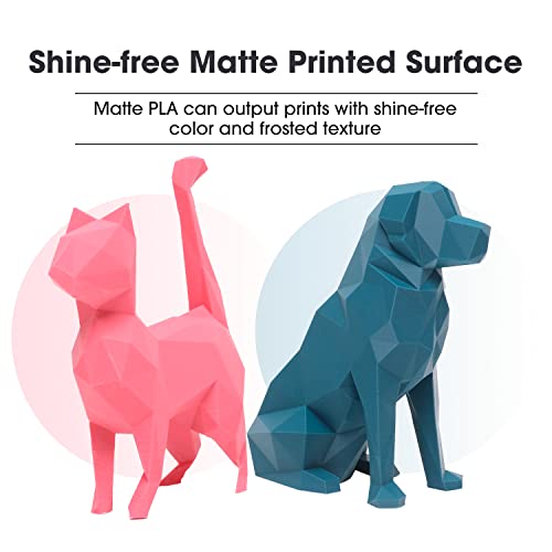 Image of eSUN Matte PLA Filament 1.75mm, Matte 3D Printer PLA Filament, 1KG Spool 3D Printing Filament for 3D Printers, Morandi Green