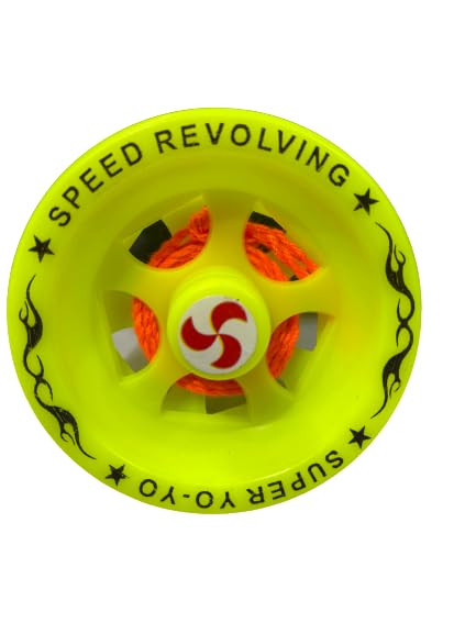 Shivsoft ® Fine Quality High Speed Metal Bearing Plastic YoYo Spinner Toy Make in India (Yellow) (B0D3QSBXMZ) Amazon Price History, Amazon Price Tracker