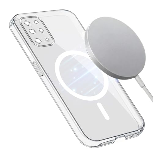 Image of Jkobi Lifetime Anti-Yellow MagSafe Compatible Clear Back Cover Case for OnePlus 8T (Sleek Hard Crystal | Shockproof and Camera Protection)
