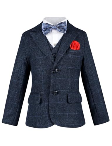 Veste boutonnée à boutonnage unique garçon pour costume de mariage