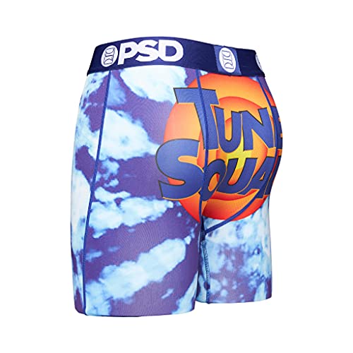 PSD Men's Sj2 Ts Tie Dye Boxer Briefs, Blue, L3