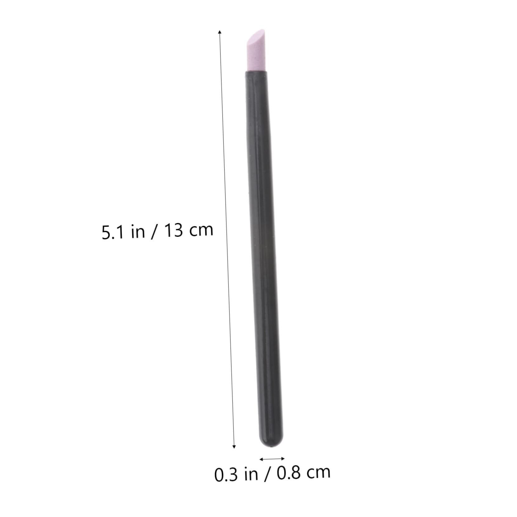 HOLIDYOYO 2pcs Manicure Tools Nail Polished Rod Cuticle Pusher Remover Nail Art Polish Tool Grooming