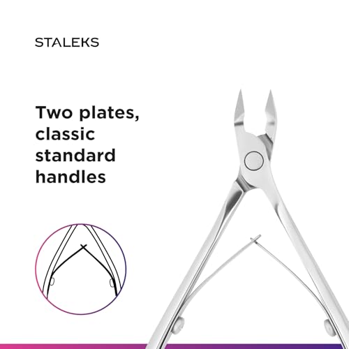 Pince à ongles Staleks Pro Expert 90 coupe-cuticules 7 mm