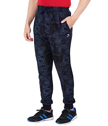 Image of GUIDE Men's Regular Fit Printed Trackpants