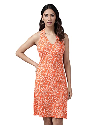 Image of Yash Gallery Women's Rayon & Cotton Cambric Zig-Zag Printed Regular Fit A-Line Kurta for Women