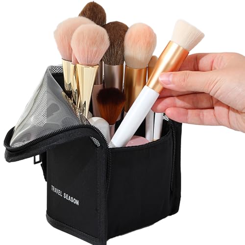 コンパクトメイクポーチ スタンド式