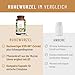 NATURTREU Ruhewurzel - Ashwagandha KSM-66® hochdosiert 120x Kapseln - 600 mg Ashwagandha pro Tag - Komplex aus Ashwagandha-Wurzelextrakt & Ashwagandhawurzelpulver - Vegan