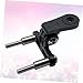 OHPHCALL Cycle Head Light Holder Bike Light Mount Bracket Digital Camera Mount Aluminum Handlebar Lamp Rack Black for Mountain Bikes Road Bikes