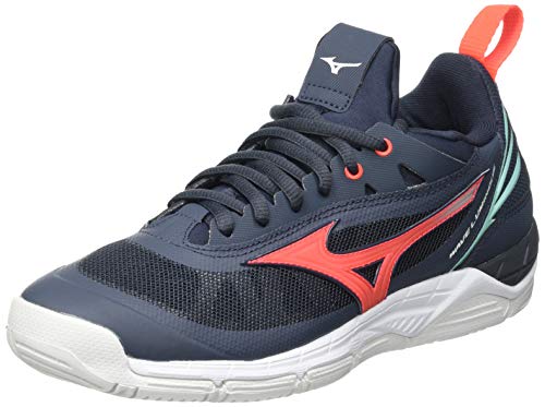 Mizuno Wave Luminous, Zapatillas de Voleibol Mujer, IndiaI/FieryCoral2/IceG, 38.5 EU