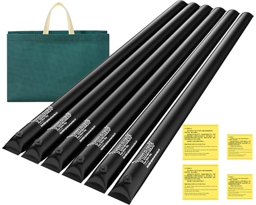 8.5 Ft Pool Water Bags, Upgraded 0.8mm Thicker Winter Water Tube (Double Layer 1.6mm), Pool Cover...