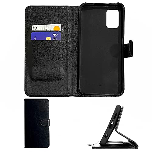 Capa Carteira Porta Cartões para Xiaomi Redmi Note 10 + Película 5D Cerâmica