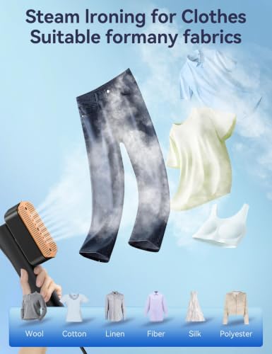 Image of Sundu Steamer for Clothes Portable 2-in-1 Travel Steamer Iron for Clothes