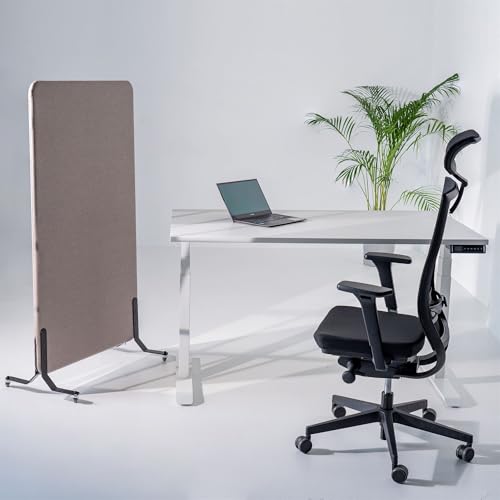 FIX 2 PLACE Akustik Trennwand & Sichtschutz für Büros 136x136cm...