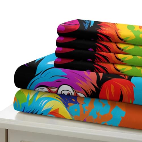 Housse de couette Espace Super King 260x220cm en microfibre douce - 7