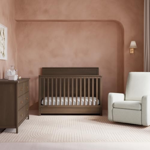 Graco Sasha 5-in-1 Convertible Crib with Drawer (Hazelnut) – GREENGUARD Gold Certified Wood Crib, Converts to Toddler Bed, Daybed, Full-Size Bed, Stylish Classic Design - image 2