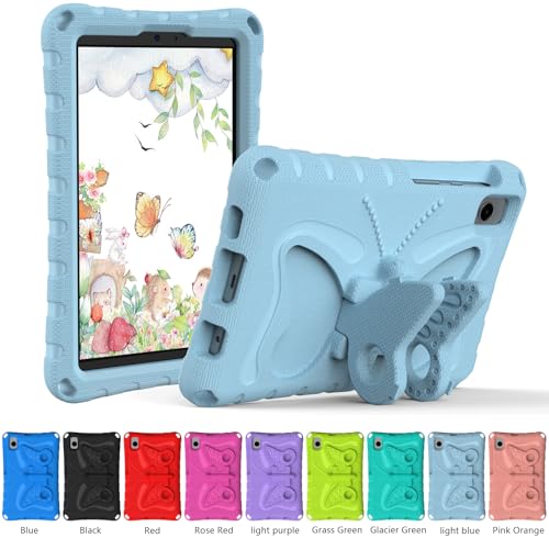 Coque Samsung Galaxy Tab A 8 2019 SM-T295 en mousse EVA bleu clair