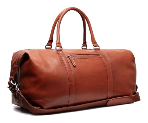 Sac Cavoli Chesterfield Brand en cuir cognac de prestige et haute qualité