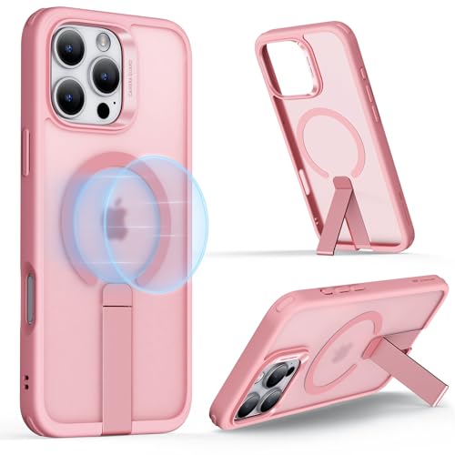 ESR for iPhone 16 Pro Max Case with Flickstand, for MagSafe, Frosted Pink - image 1
