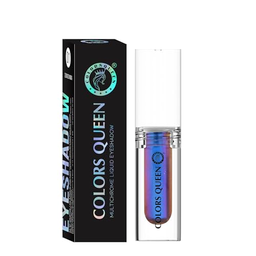 Image of Colors Queen Multichrome Liquid Eyeshadow | Long Wearing & Highly Pigmented Eyeshadow with Metallic Finish | Transfer Proof & Smudge Proof Liquid Eye Shadow for Eye Makeup (08 - Pole Star)