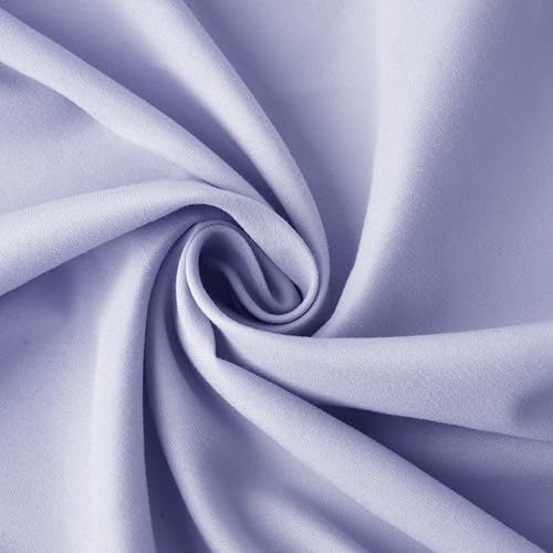Image of HBHLFZ Crib Sheets for Boys, Girls, 28x52 Inch Fitted Crib Sheet - 8 Inch Deep Pocketed Fixed Sheet - Soft and Comfortable Microfibre - Fits Standard cot and Toddler mattresses, Light Purple