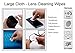 Monitor Wipes - Pre-Moistened Electronic Wipes, Surface Cleaning for Computers, Cell Phones, Sunglasses, LCD Screens, Monitor - Quick Drying, Streak-Free, Ammonia-Free - Screen Wipes