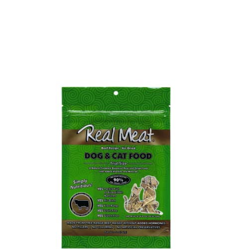 Actual Meat Air Dried Cat Meals & Canine Meals w/Actual Beef – 5oz of USA-Crafted Grain-Free Dry Canine & Cat Meals Sourced from Hormone-Free, Free-Vary, Grass-Fed Beef – All Pure, Excessive Protein Pet Meals Actual Meat Air Dried Cat Meals & Canine Meals w/Actual Beef – 5oz of USA-Crafted Grain-Free Dry Canine & Cat Meals Sourced from Hormone-Free, Free-Vary, Grass-Fed Beef – All Pure, Excessive Protein Pet Meals