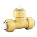 Jones Stephens C77442LF 1" PlumBite Push On Tee, Bag of 1 On Tee Bag of 1