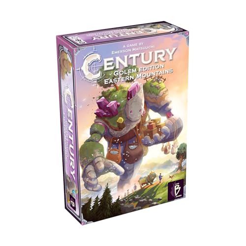 Century Golem Edition Eastern Mountains Board Game - Return to Carvania for Crystal Trading Adventures! Strategy Game for Kids & Adults, Ages 8+, 2-4 Players, 30-45 Min Playtime, Made by Plan B Games