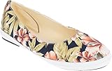 ballerina vintage illustration  Unbekannt Fifties TIKI Vintage Hibiscus Floral Retro Schuhe BALLERINAS Flats Rockabilly