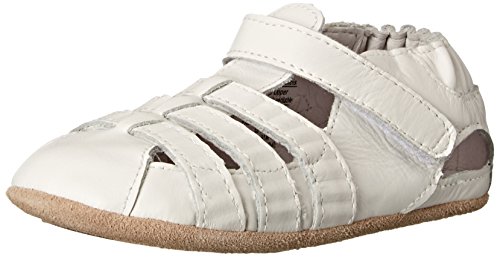 Robeez Paris Flat White, 6-9 Months M US Toddler