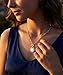 Eastlily Infinity Opal Birthstone Necklaces for Women, 925 Sterling Silver Birthday Stone Pendant Necklace Titanium Steel Chain Necklace for Women Birthday Jewelry Gifts,Oct-Opal