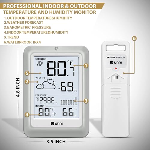 U Unni UN0585 Wireless Weather Stations thumb #1