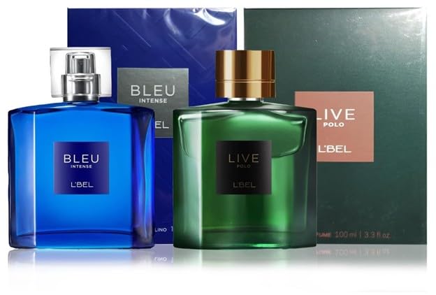 Bleu and Live Duo Set: Bleu Intense and Live Polo Parfum/Perfume 100 ml / 3.3 fl.oz. each - Image 2