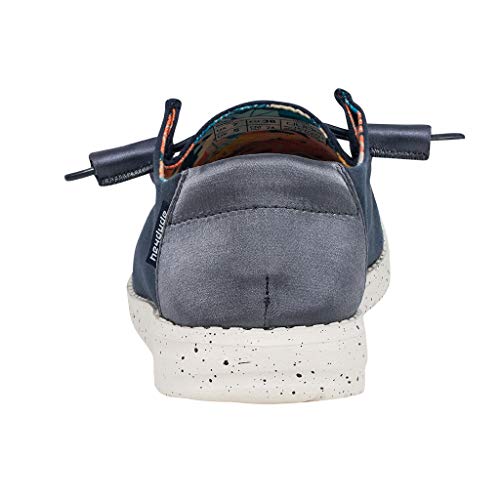 Image of HEYDUDE Women's Wendy Chambray | Women's Shoes | Women's Lace Up Loafers | Comfortable & Light-Weight