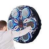 Music Boxing Machine | 33x33cm Smart Fitness Workout Equipment |Versatile Interactive Boxing Trainer,for Kids Adults Fitness Enthusiast Home Gym Office Living Room Bedroom