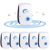 Répulsif Ultrason Anti-Rongeurs Insectes, 6 pcs Ultrason Anti Moustique Ultrason Souris e...