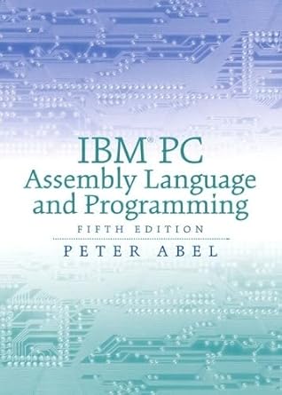 Amazon.com: IBM PC Assembly Language and Programming (5th Edition ...