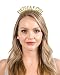 Dulcet Downtown Birthday Girl Gold Glitter Headband