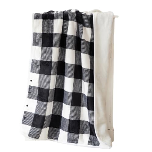 AMSLSIU Manta eléctrica de invierno, chal de calefacción, calentador de manos y piernas, almohadilla calefactora, accesorio para sala de estar, dormitorio, Negro