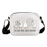 JTOUK Optometrist Goose Crossbody Bag Eye Doctor Vision Geschenk Augenchirurgen Optiker Geschenk, Eye See You Hkb EU, 24cm*18cm*8cm