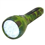 11 Large LED Camo Work Light Rechargeable Flash Light (Plugs Direct to Wall Socket)