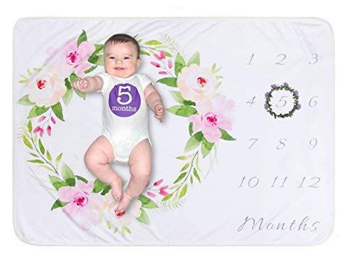 Softan Month Blanket Girls Boys Photo Prop