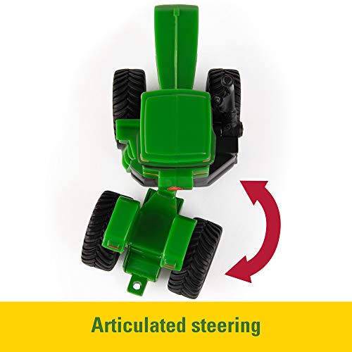 TOMY John Deere Tractor Toy and Truck Toy Value Set - 1:64 Scale - Officially Licensed Farm Toy Playset Includes Tractors, Trucks, Fencing, and Horse Toy - Ages 5 Years and Up