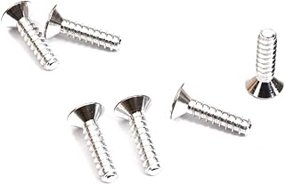 Integy RC Model C22289 7075 Lightweight Aluminium Flat Head Tapping Screw (6) 3x12mm