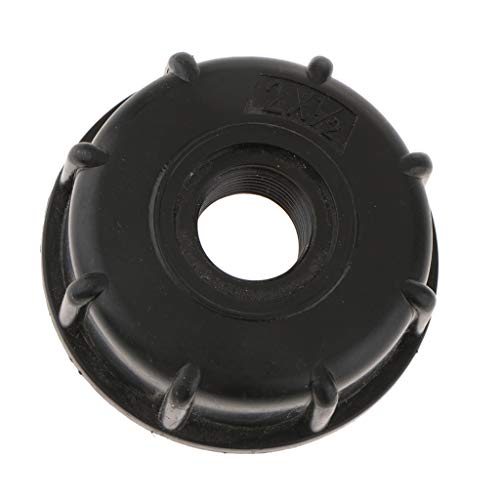 IBC Water Tank Valve Connector 1/2-1inch, Barrels Fitting Parts- Tote Adapters for Garden Hose - 0.5 inch