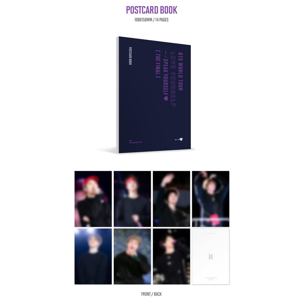 BTS WORLD TOUR 'AMATE TE STESSO: PARLARE DA TE' [LA FINALE] Blu-ray