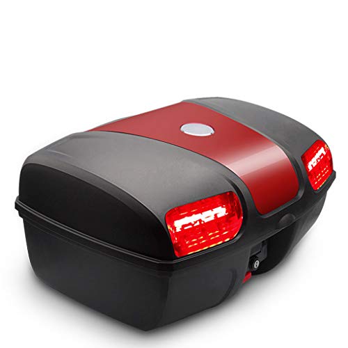 Coffre de moto et rangement de bagages pour casque de cyclomoteur - 2