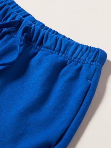 Short de survêtement garçon confortable en textile molletonné